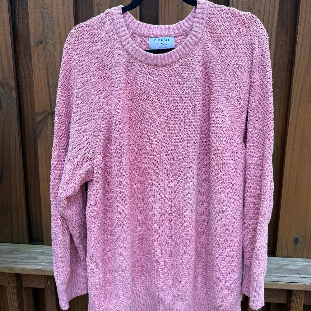 Pink sweater